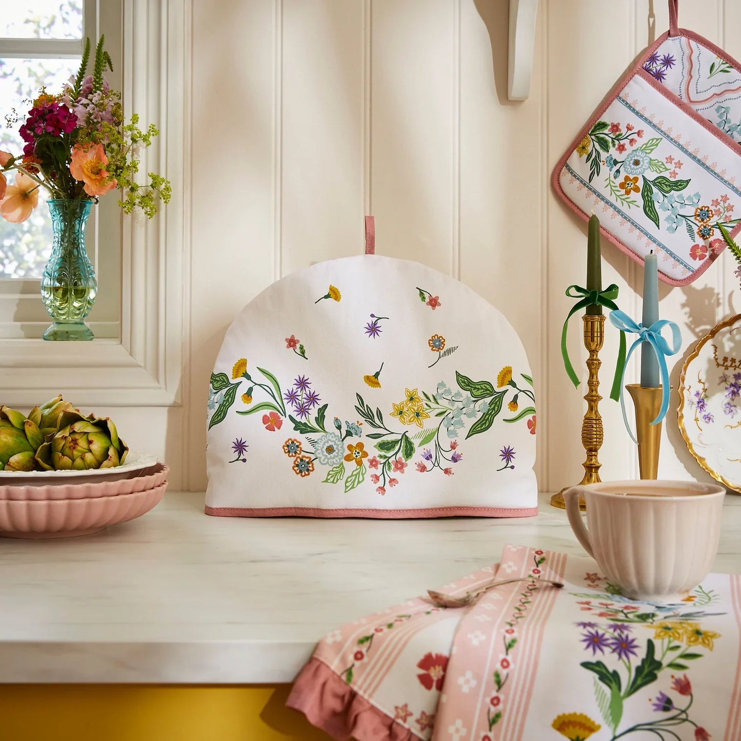 Petals + Prose Cotton Tea Cosy