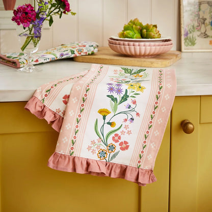 Petals + Prose Cotton Tea Towel