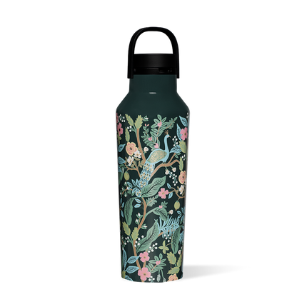 Rifle Paper Peacock Blue Sport Canteen 20oz