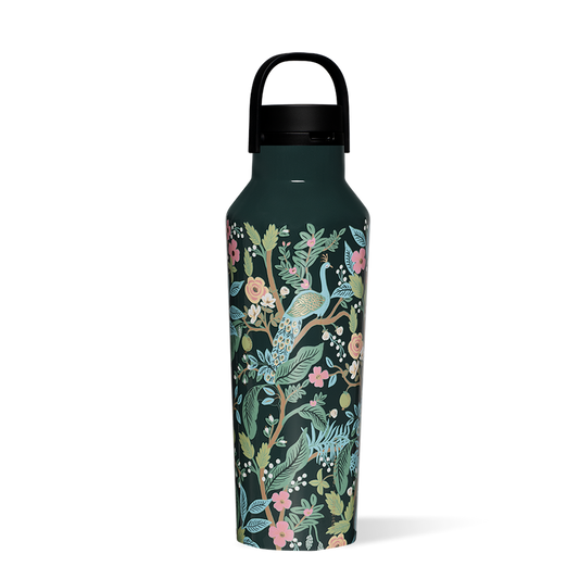 Rifle Paper Peacock Blue Sport Canteen 20oz