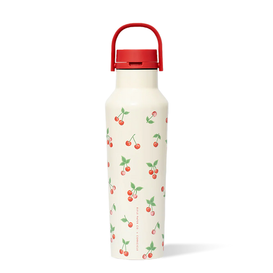 Rifle Paper Cherries Sport Canteen 20oz