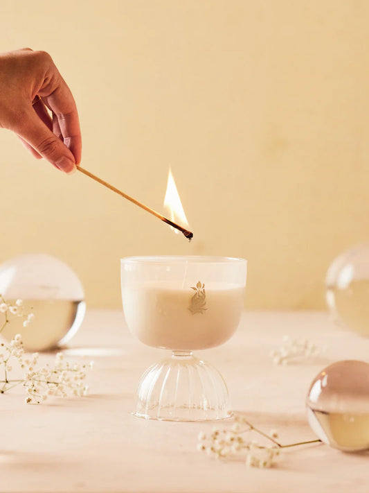 Sparkling Coupe Prosecco Candle