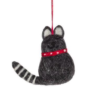 F101 - Smiling Cat Ornament