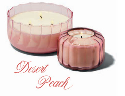 Ripple Collection Desert Peach Candle