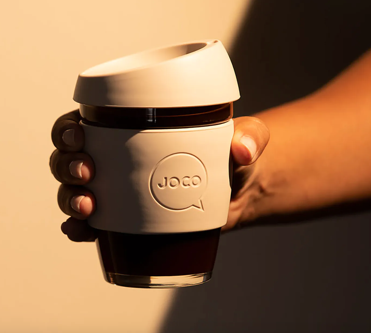 Reusable Glass Cup 12oz