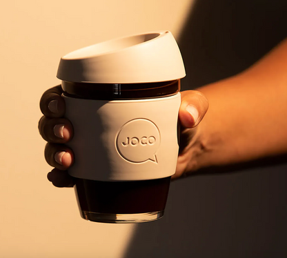 Reusable Glass Cup 12oz
