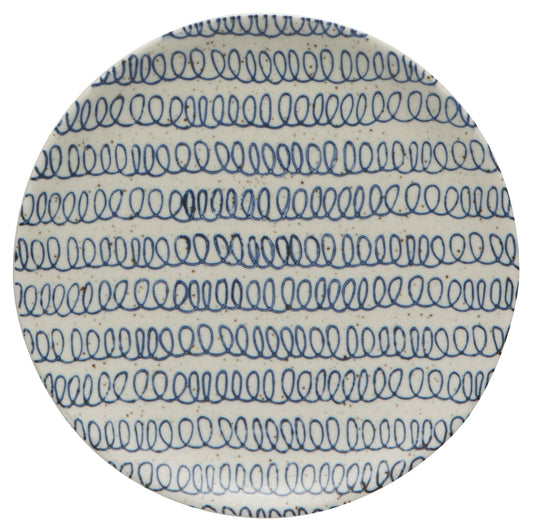 Scribble Element Appetizer Plate