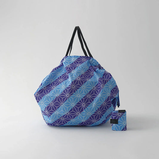 Shupatto Japan Collection Medium Asanoha Reusable Bag
