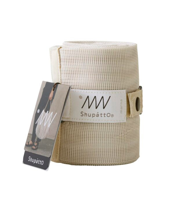 Shupatto Mesh Reusable Bag 25L Sand Beige