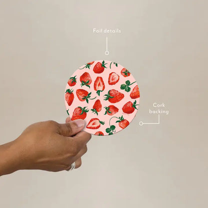 Strawberries Coaster