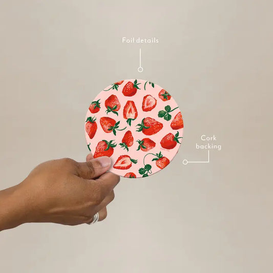 Strawberries Coaster