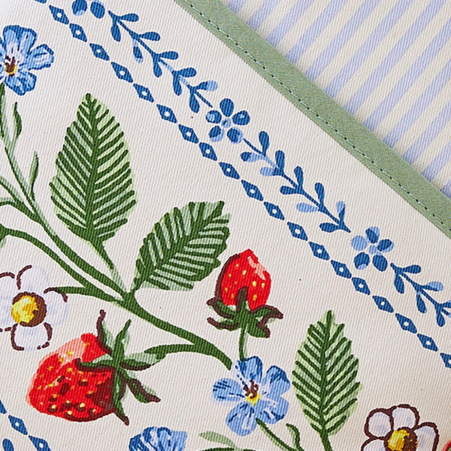 Strawberry Patch Cotton Pot Mitt