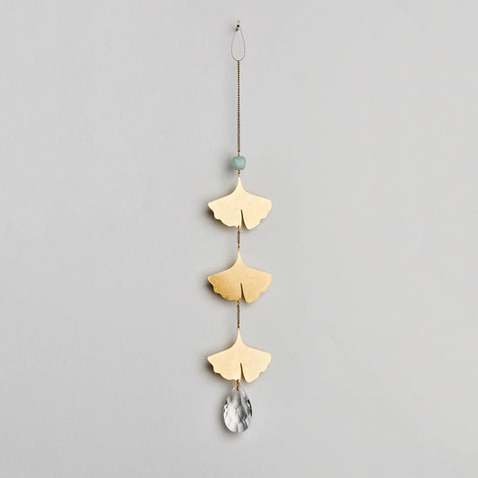Suncatcher - Botanical Leaf / Amazonite