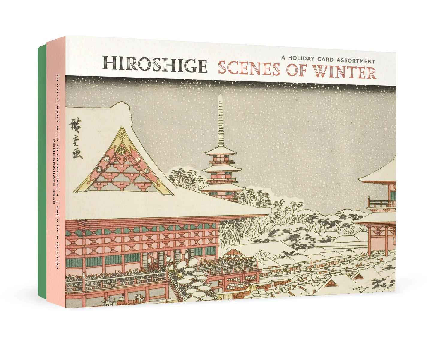 Hiroshige Scenes Of Winter Assortment Holiday Cards