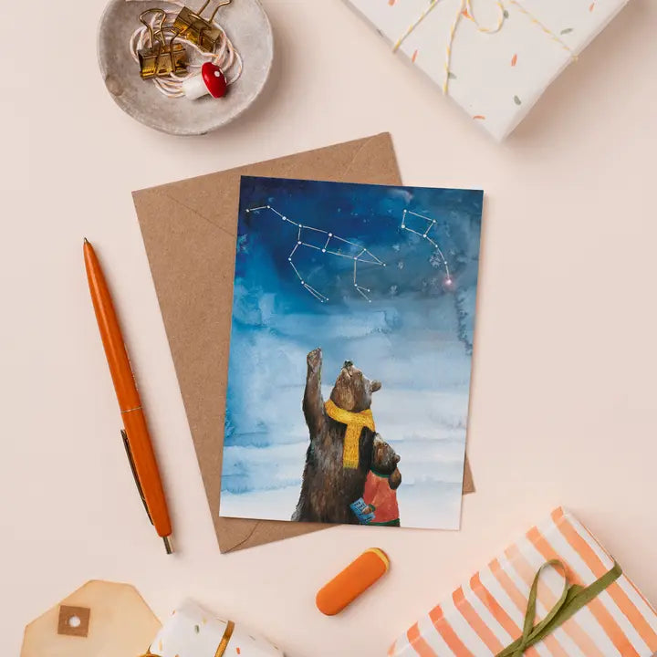Ursa Major + Ursa Minor Card