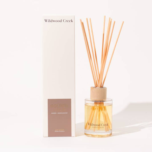 Golden Hour Essential Oil Natural Reed Scent Diffuser