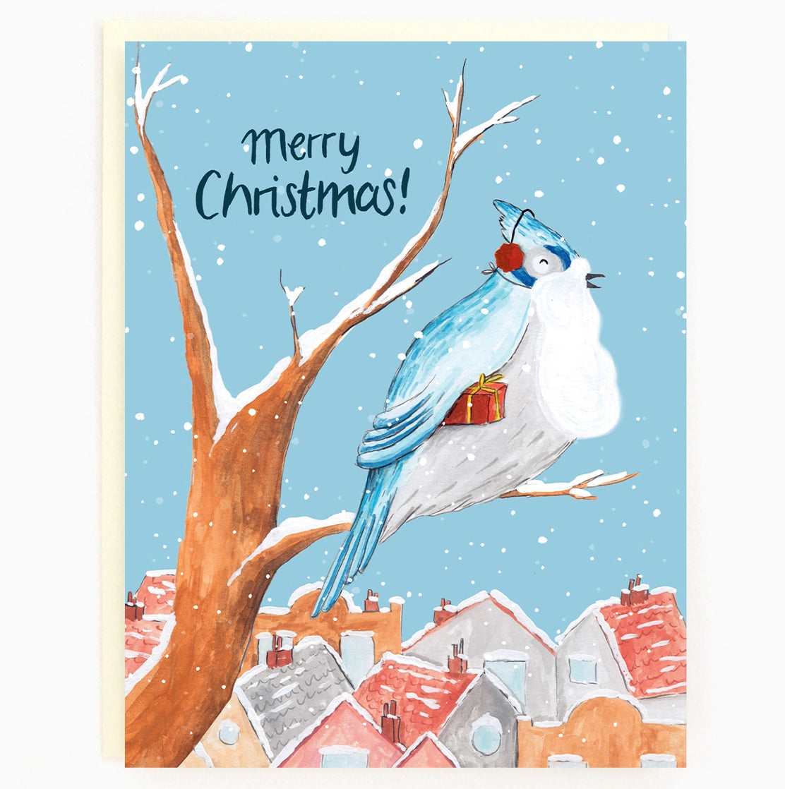 Holiday Blue Jay Boxed Cards