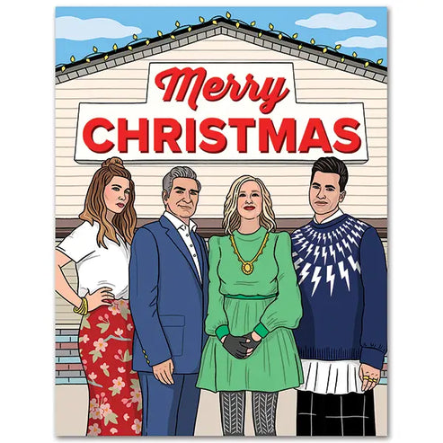 Merry Christmas Schitt Card