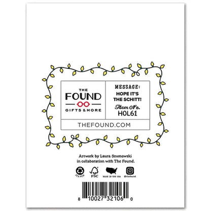 Merry Christmas Schitt Card