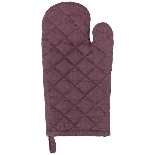 Ash Plum Stonewash Oven Mitt Set of 2