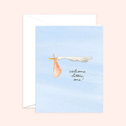 Welcome Little One Greeting Card