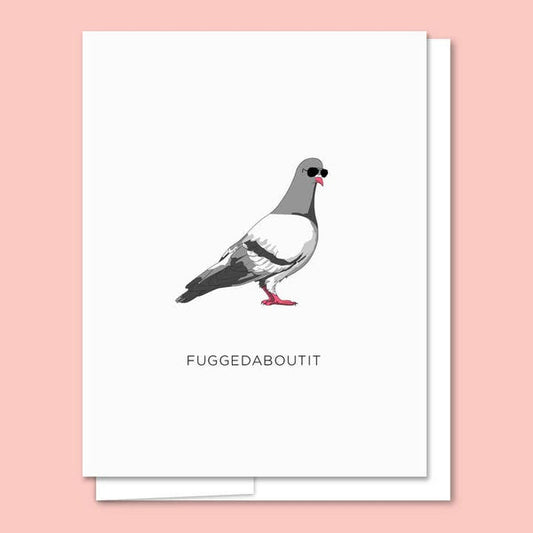 Pigeon Letterpress Card
