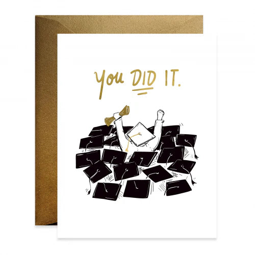 You Did It Card