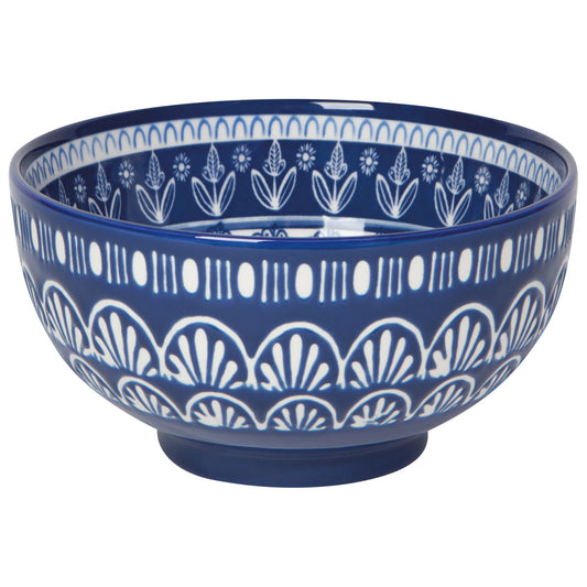 Stamped Bowl 6" Medium Porto