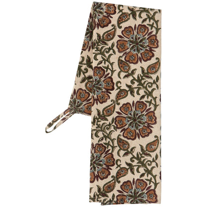 Elysian Block Print Tea Towel