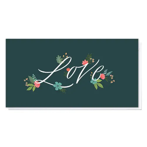 Love Calligraphy Card