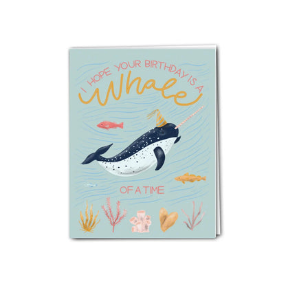 Have A Whale Of A Birthday Card