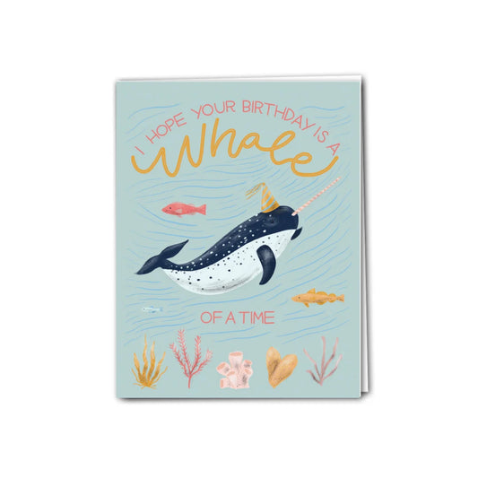 Have A Whale Of A Birthday Card