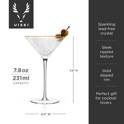 Meridian Martini Glasses