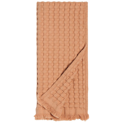 Tawny Organic Cotton Waffle Hand Towel