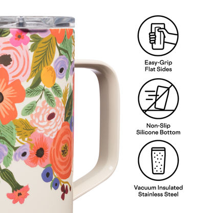 Rifle Paper Garden Party Cream Mug 16oz