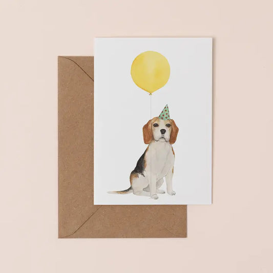 Balloon Animal Card - Beagle