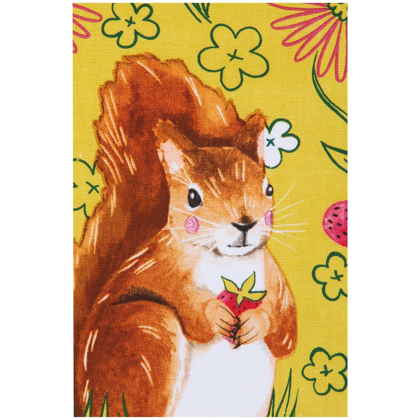 Mr. Squirrel Decorative Dishtowel