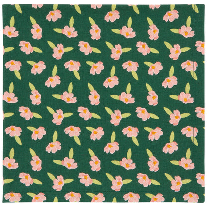 Full Bloom Printed Napkins Set of 4 Assorted