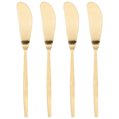 Gold Spreaders Set of 4