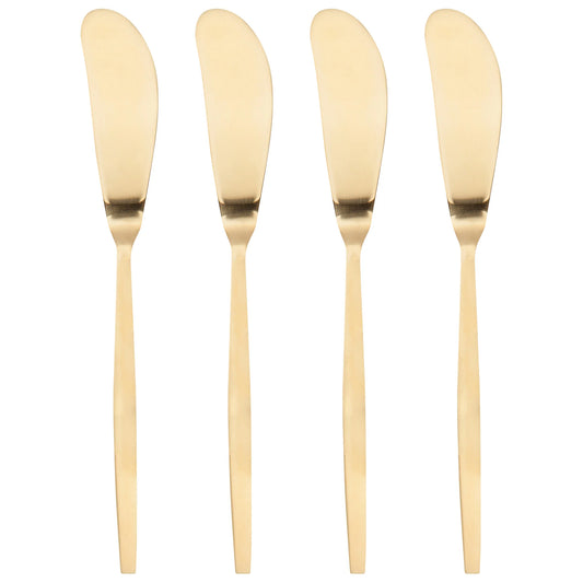 Gold Spreaders Set of 4