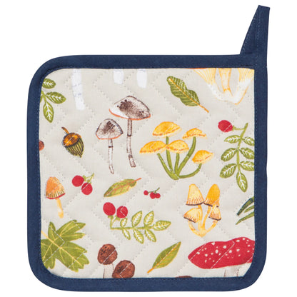Field Mushrooms Pot Holder