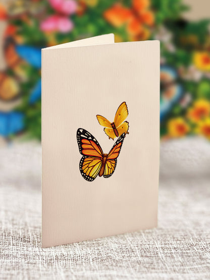 Mini Butterfly Pop-Up Card
