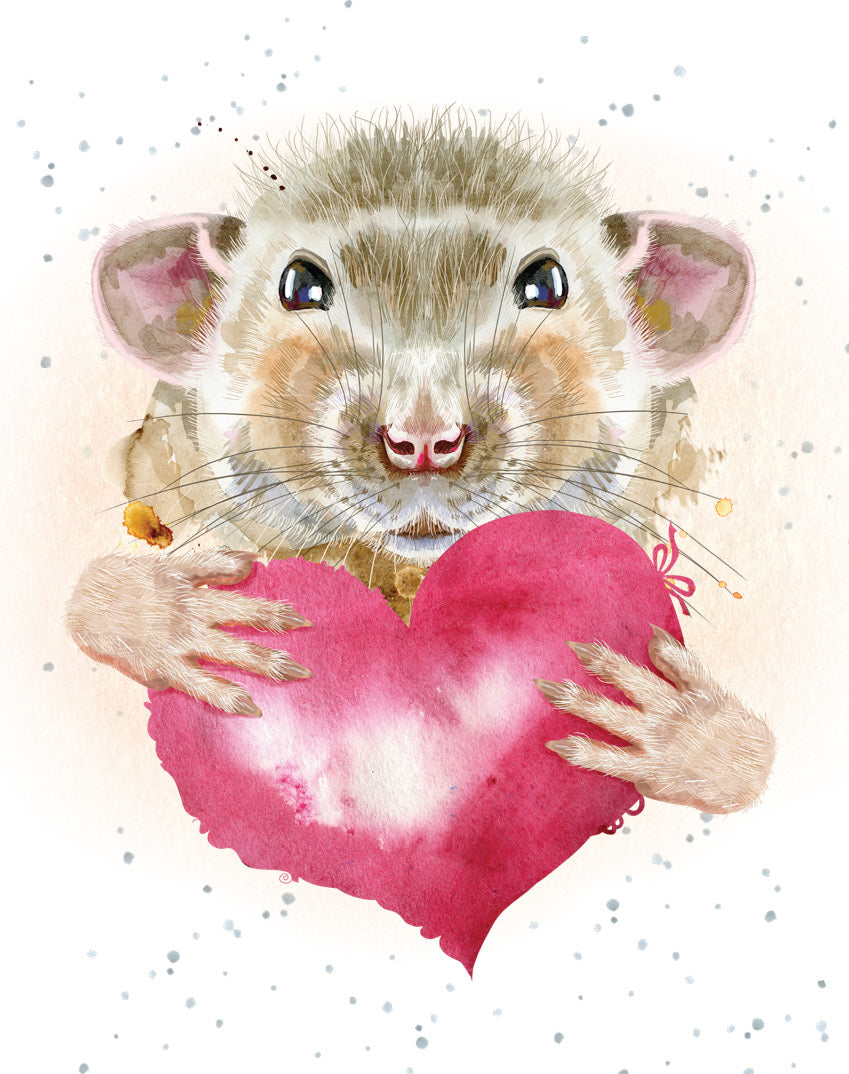 Gift Enclosure Card All My Heart