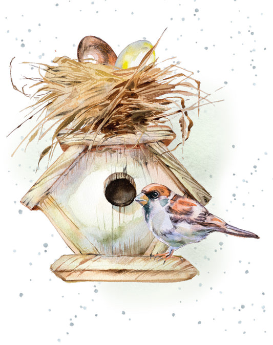 Gift Enclosure Card Home Tweet Home