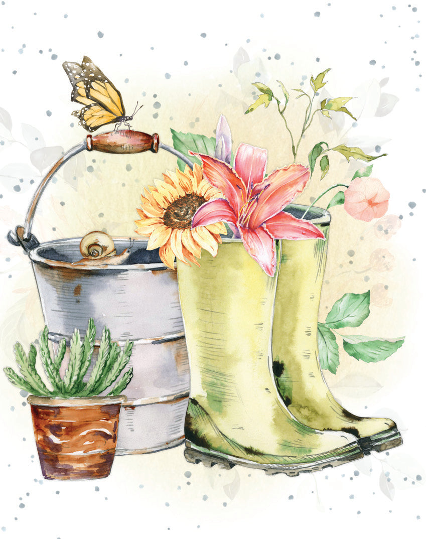 Gift Enclosure Card Garden Secrets