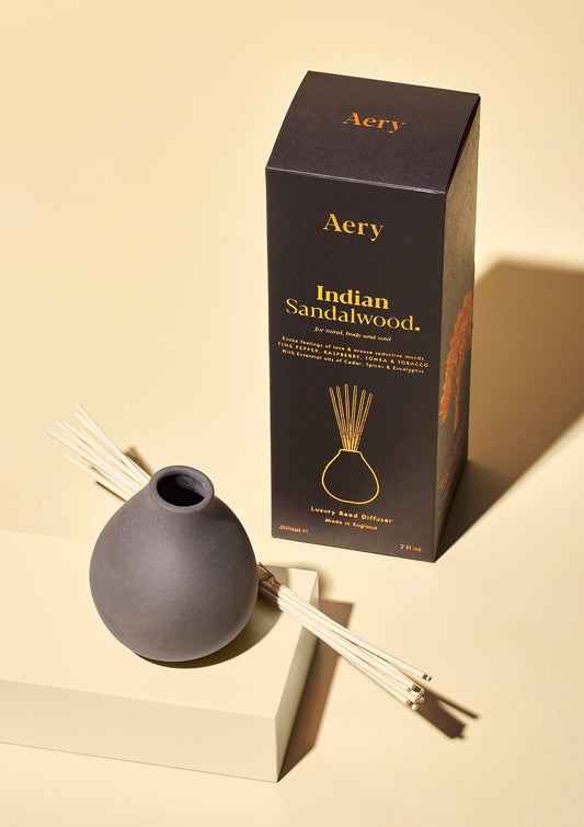 Indian Sandalwood Reed Diffuser - Pepper Raspberry and Tonka