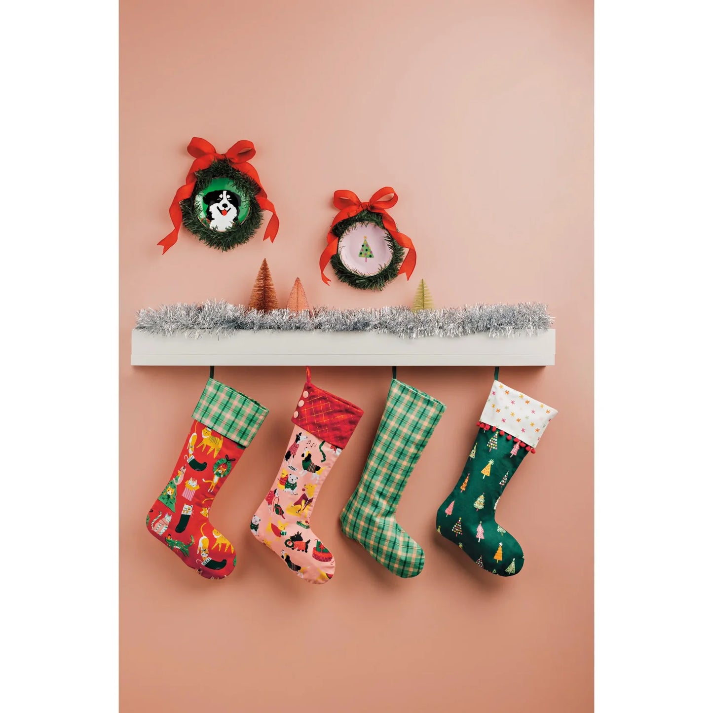 Christmas Stocking Let it Meow