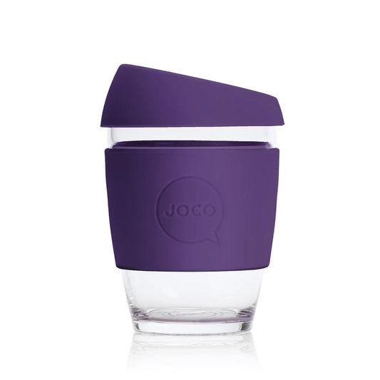 Reusable Glass Cup 12oz