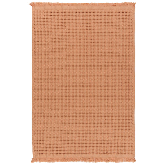 Tawny Organic Cotton Waffle Hand Towel