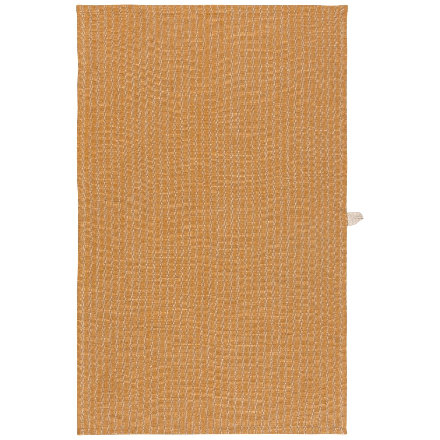 Ochre Stripe Linen and Cotton Dishtowel